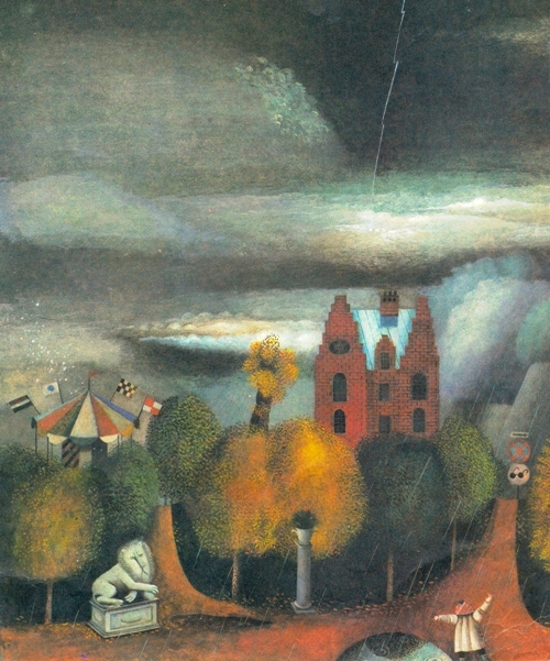 500x601 Scanned From The Book - Rain Painting For Kids