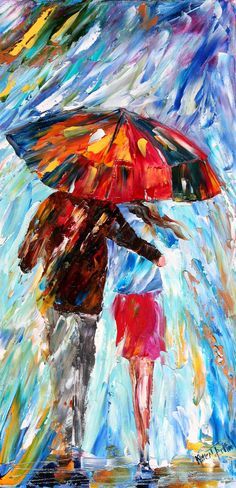236x488 Pro Kids And Rain Painting Autumn Painting - Rain Painting For Kids