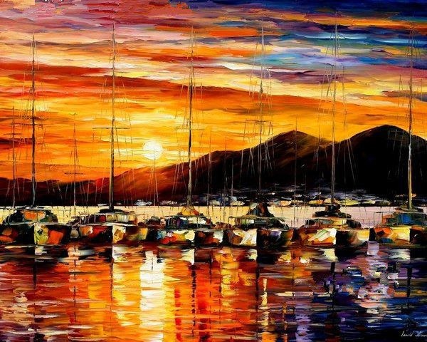 600x480 Rain Princess By Leonid Afremov Canvas Prints Realistic Oil - Rain Princess Painting