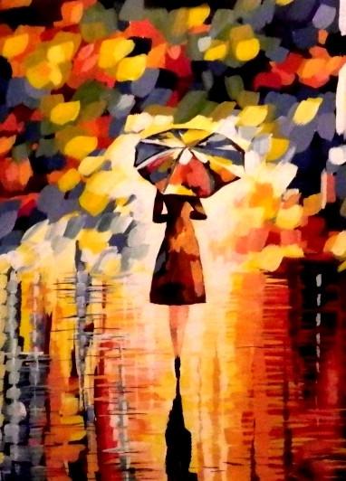 382x532 Sept 19, Fri, 7 10 Pm, Rain Princess Grand Opening Public Paint - Rain Princess Painting