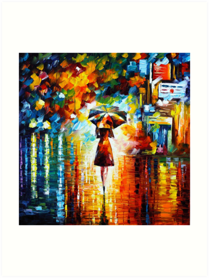 413x549 Rain Princess - Rain Princess Painting
