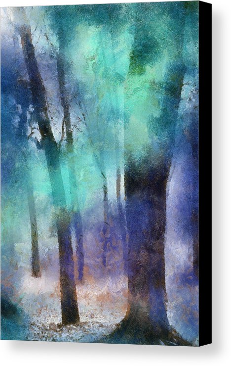 468x740 Enchanted Forest. Painting With Light Canvas Print Canvas Art By - Rainbow Canvas Painting