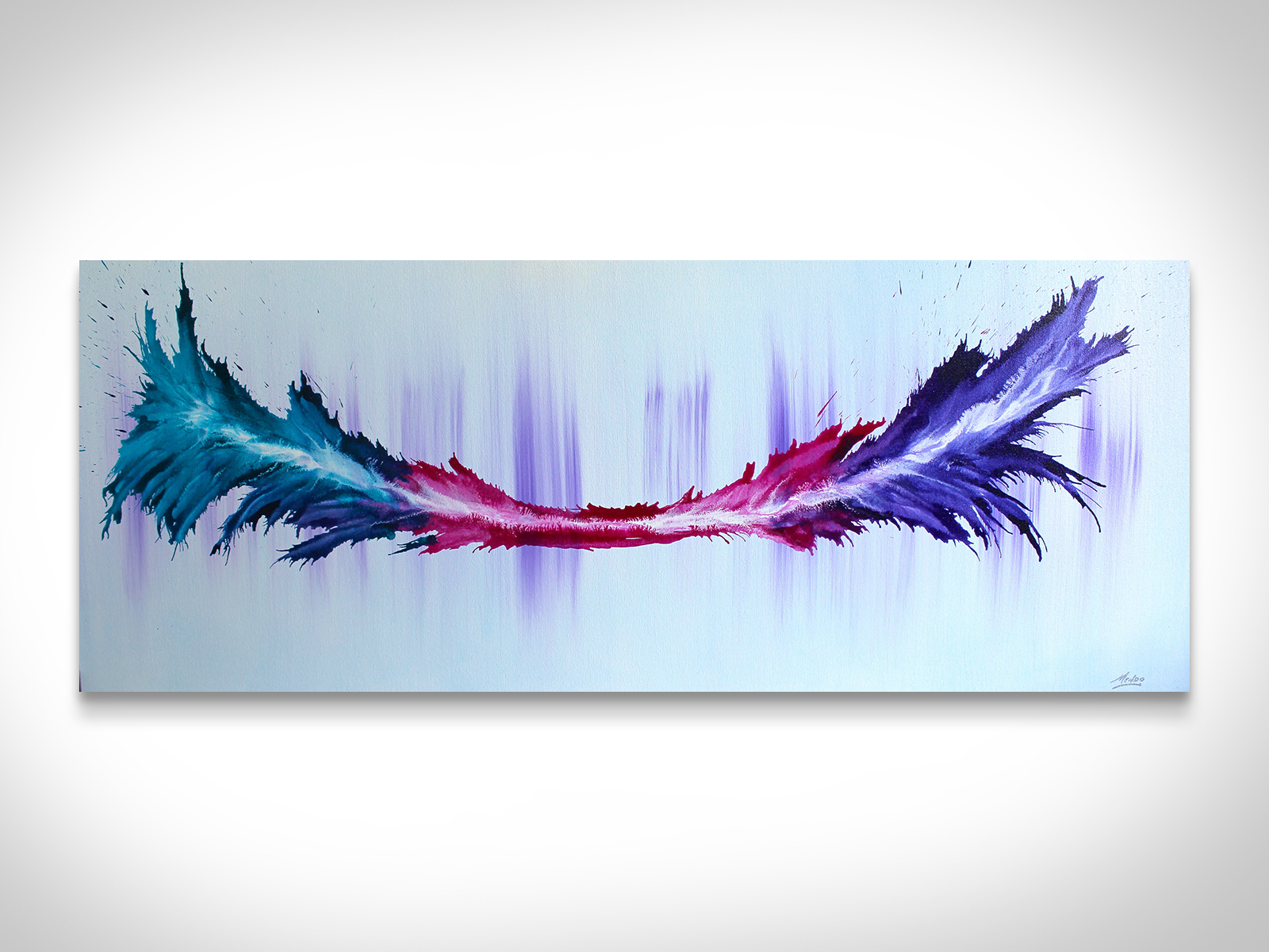 1600x1200 Paintings For Sale Rainbow Canvas Painting Artsyhome - Rainbow Canvas Painting