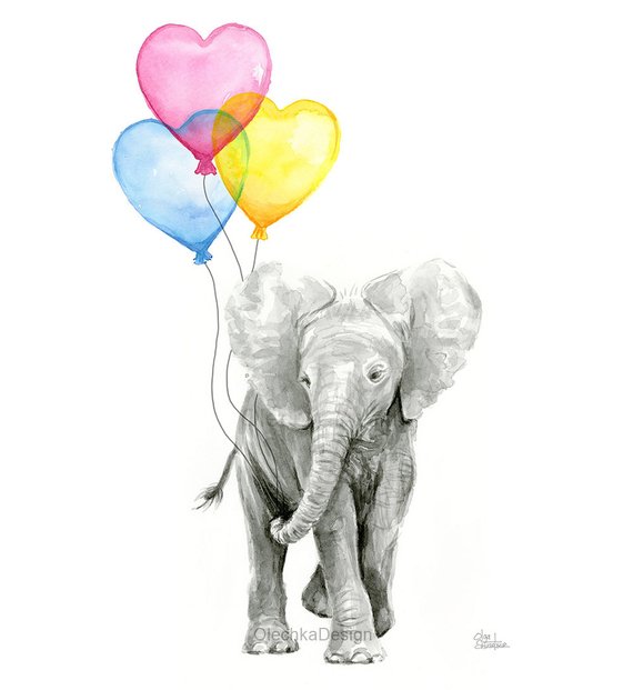 Rainbow Elephant Painting at PaintingValley.com | Explore collection of Rainbow Elephant Painting