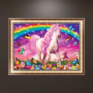 Rainbow Horse Painting at PaintingValley.com | Explore collection of ...