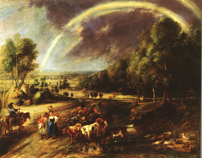 800x626 Filepeter Paul Rubens - Rainbow Landscape Painting
