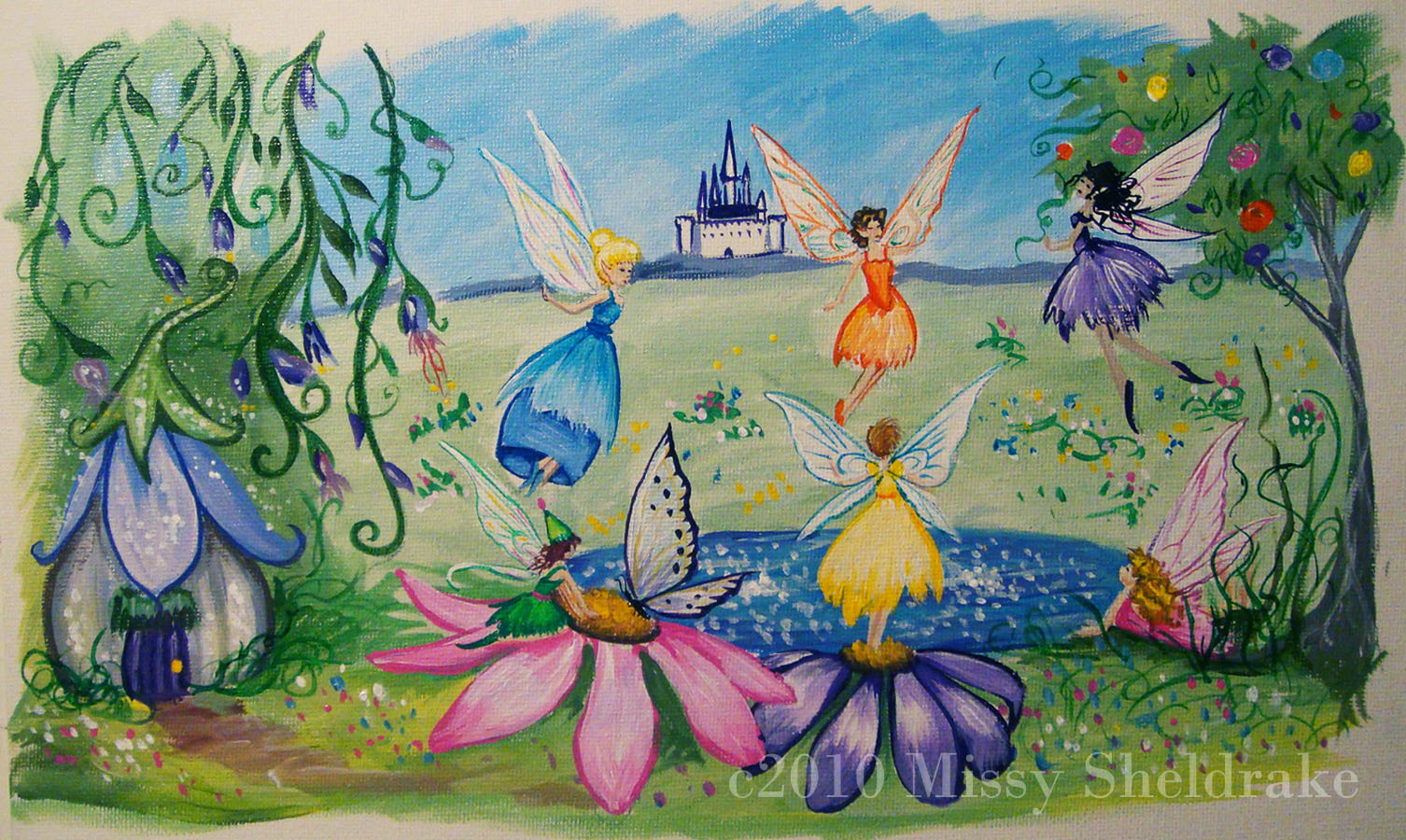 1506x900 Rainbow Fairies - Rainbow Magic Painting