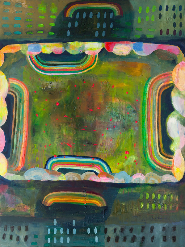 599x800 Rainbow Magic Carpet - Rainbow Magic Painting