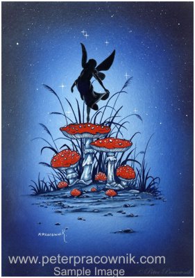 281x400 Fairies, Rainbow Fairies, Fairies Paintings, Fairy Mushroom Artist - Rainbow Magic Painting