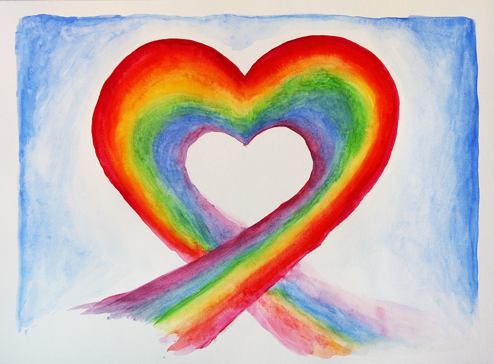 960x708 Free Photo Rainbow Painting Love Color Watercolor Colorful - Rainbow Painting