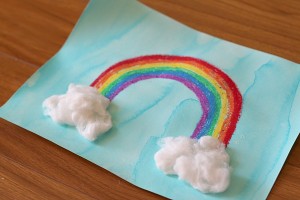 300x200 Rainbow Activities For Kids - Rainbow Painting For Kids