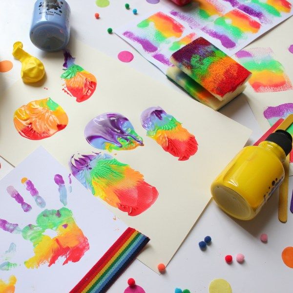 Rainbow Painting For Kids at PaintingValley.com | Explore collection of ...