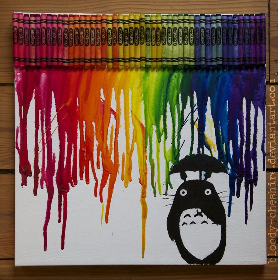 889x898 It's Raining Rainbow! By Bloody Cheshire - Rainbow Rain Painting