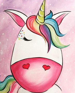 290x362 Image Result For Unicorn Painting For Kids Let Us Paint - Rainbow Unicorn Painting