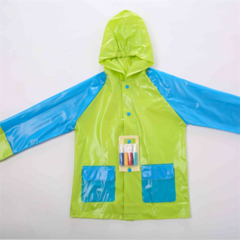350x350 New Design Children Diy Painting Pvc Raincoat For Sale - Raincoat Painting