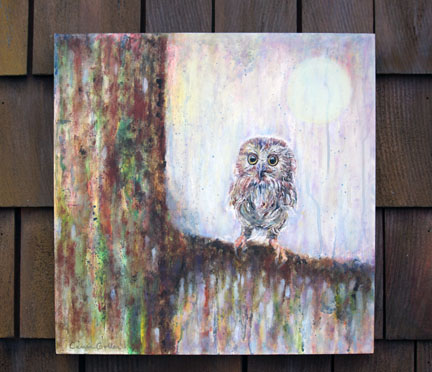 432x372 Prints Available, Originalsoldrainforest After The Rainfall - Rainfall Painting