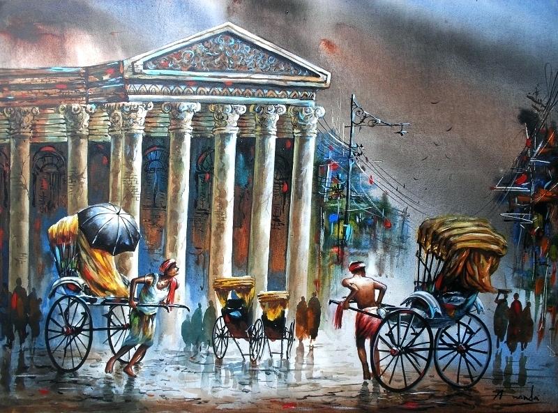 800x592 Rainfall Painting The Kids In Rainfall Messender.co - Rainfall Painting