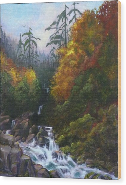 423x618 After The Rainfall Painting By Birgit Coath - Rainfall Painting