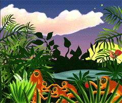 240x203 Jungle Interactive Build Your Own Rousseau Jungle - Rainforest Painting For Kids