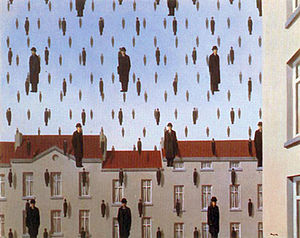 300x238 It's Raining Oh The Art Places We Can Go - Raining Men Painting