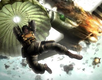 350x274 It's Raining Men - Raining Men Painting