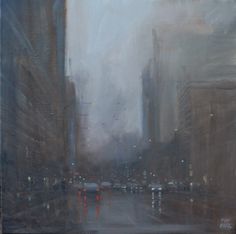 236x234 3 Tips For Painting A Rainy Cityscape Acrylic Paintings, Rain - Rainy City Painting