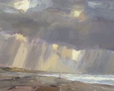 236x189 By Gustave Courbet Date Painted 1869 Seascapes - Rainy Sky Painting