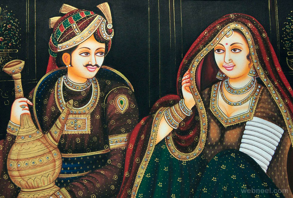983x664 45 Beautiful Rajasthani Paintings - Rajasthani Painting