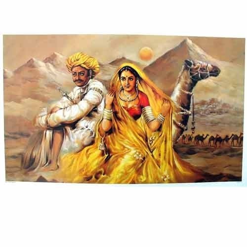 500x500 Rajasthani Painting - Rajasthani Painting