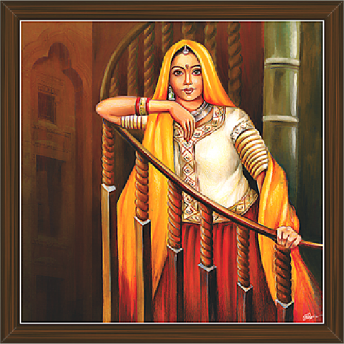 500x500 Rajasthani Paintings (Rs 2705) - Rajasthani Painting