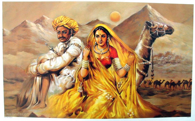 660x412 Rajasthani Paintings 2 - Rajasthani Painting