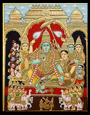 300x386 Rama Pattabhi Shekam [Ta - Rama Painting