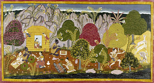 300x163 Ramayana Paintings Fine Art America - Ramayana Painting