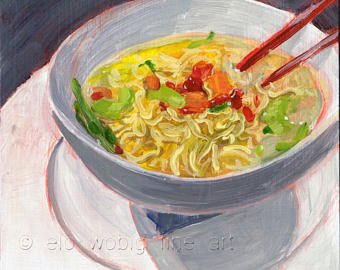 340x270 Ramen Painting Etsy - Ramen Painting