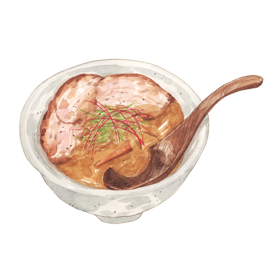 932x932 Kyoto Ramen - Ramen Painting