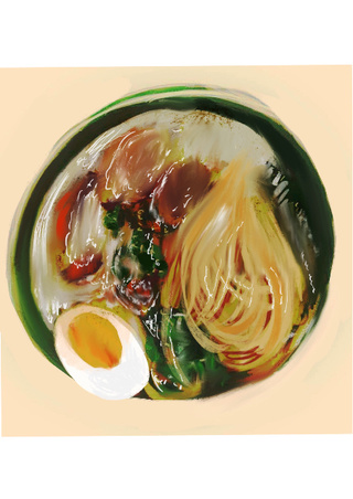 320x452 Paigeeworld - Ramen Painting