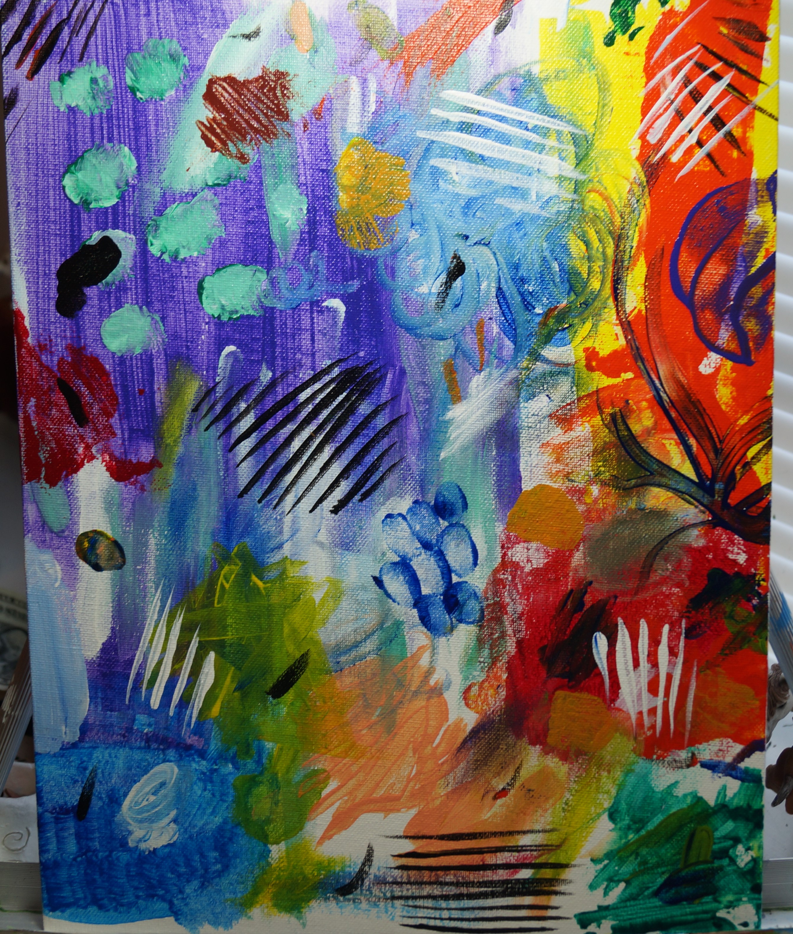 2681x3158 Abstract Art Acoustic Painters - Random Painting