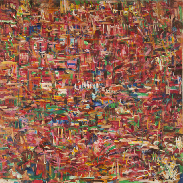 639x640 Kathryn Arnold Artwork Random Acts Unheard Orchestra Original - Random Painting