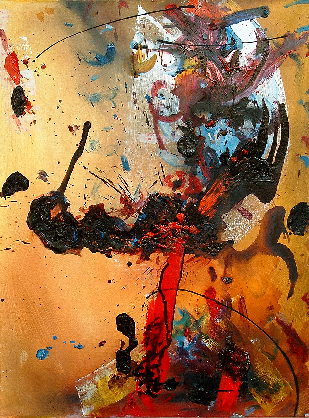 1000x1351 Mark Chadwick Fine Artist Abstract Art - Random Painting