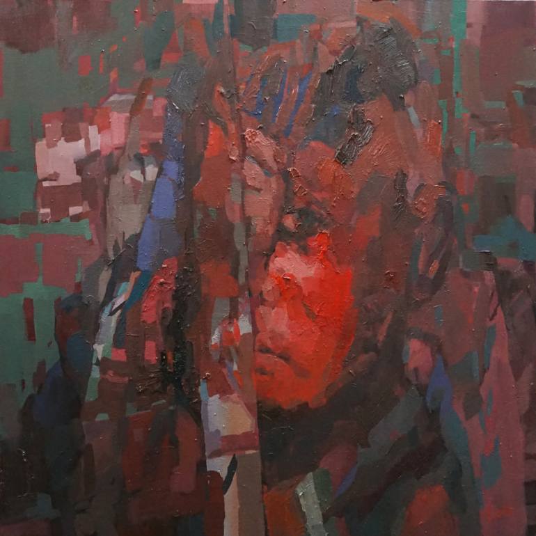 770x770 Saatchi Art Careful Birth - Random Painting