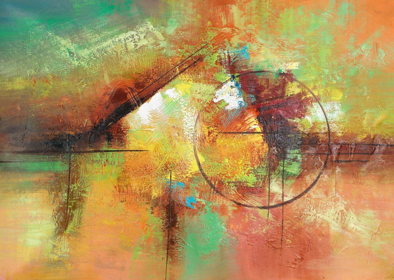 1280x910 Buy Flow Of Colors Random Handmade Painting By Community Artists - Random Painting