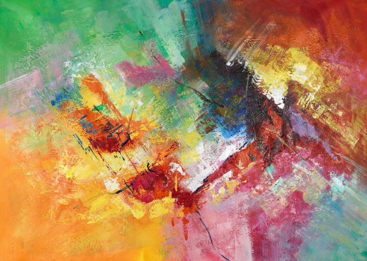 1280x910 Buy Random Flow Of Colors2 Handmade Painting By Community Artists - Random Painting