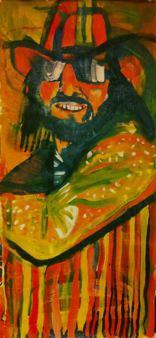 590x1280 Daxterpieces Rip Macho Man Randy Savage - Randy Savage Painting