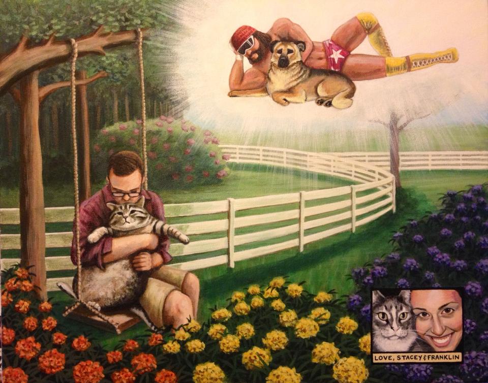 960x754 I'Ve Told My Girlfriend Many Times I Like To Think Randy Savage - Randy Savage Painting