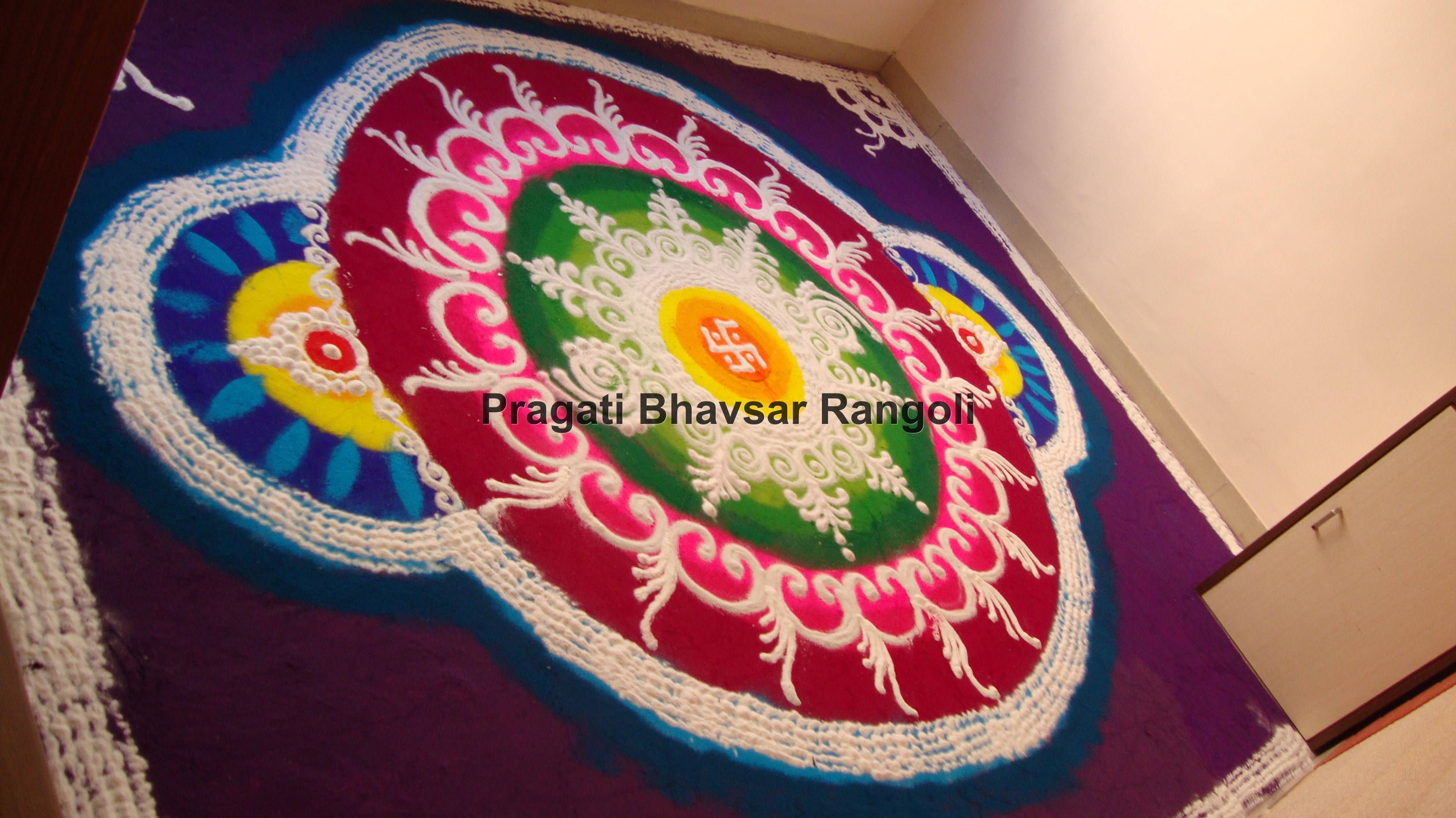 4000x2248 Pranvi Rangoli And Wall Painting, Karelibaug - Rangoli Painting