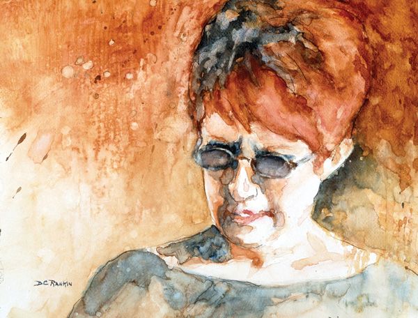 600x456 Debbie Cason Rankin Watercolor Painting Figures, Inspiring - Rankin Painting