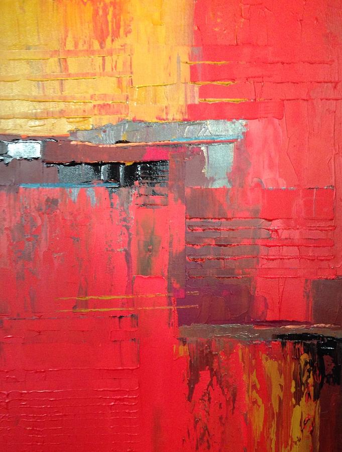 681x900 Red Mesa Painting By Bob Rankin - Rankin Painting