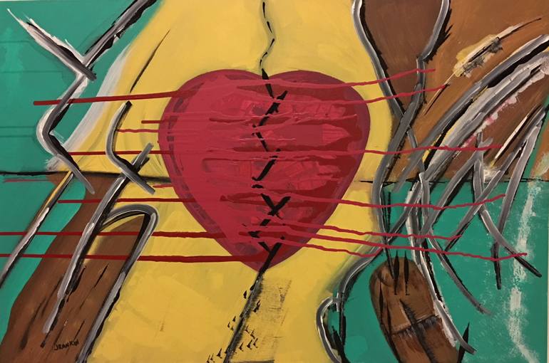 770x510 Saatchi Art Broken Heart Painting By John Rankin - Rankin Painting