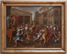 235x189 The Rape Of The Sabine Women Louvre Museum Paris - Rape Of The Sabine Women Painting