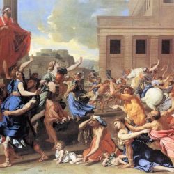 250x250 The Rape Of The Sabine Women - Rape Of The Sabines Painting